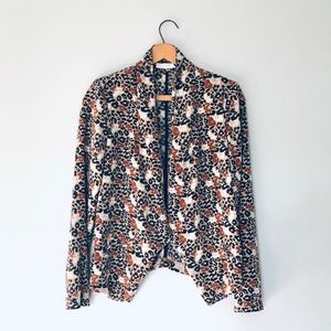 LUSH• Animal Print Cardigan